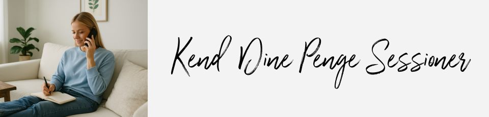 Få ro og tryghed i din økonomi - book en session